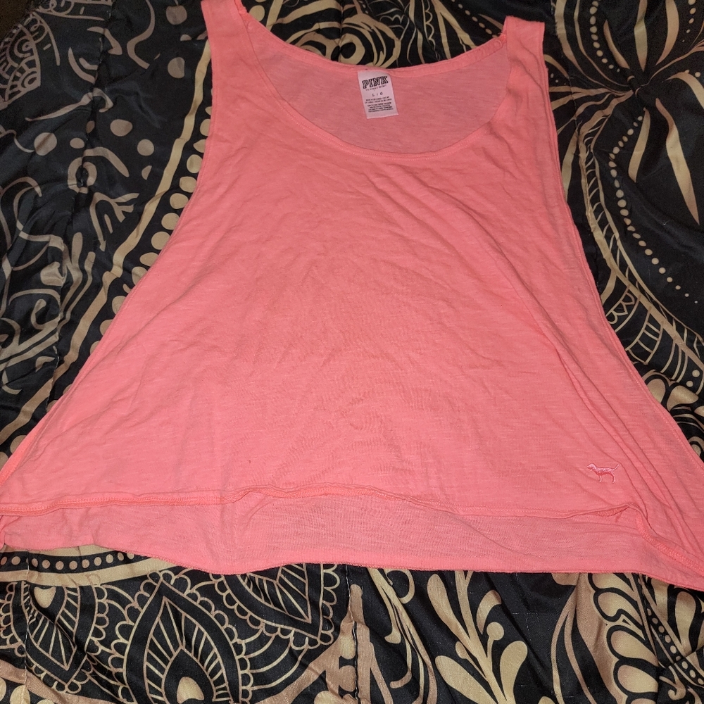 Pink workout top